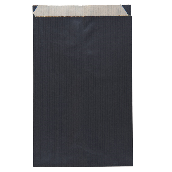 ENVELOPPE CADEAUX COULEUR UNIE  60 G/M2 12+5x18 CM NOIR KRAFT VERGÉ (250 UNITÉ) - Garcia de Pou