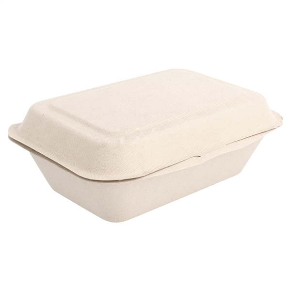 COQUILLES "BIONIC" 600 ML 13,6x18,2x6,4 CM NATUREL BAGASSE (1000 UNITÉ) - Garcia de Pou