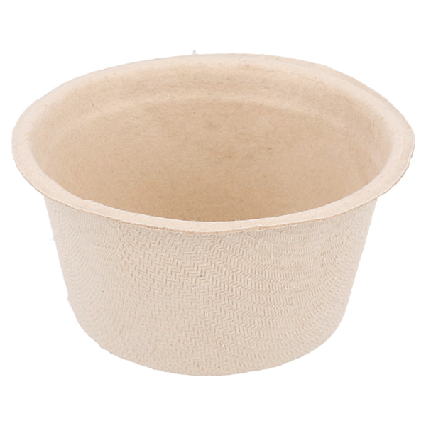 POTS "BIONIC" 55 ML Ø 6x3 CM NATUREL BAGASSE (1000 UNITÉ) - Garcia de Pou