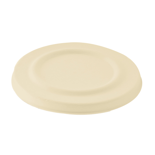 COUVERCLES POUR GOBELETS 150.19 "BIONIC"  Ø 11 CM NATUREL BAGASSE (600 UNITÉ) - Garcia de Pou