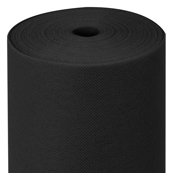 NAPPE PRÉ-DÉCOUPÉE 120 CM "SPUNBOND" 60 G/M2 1,20x50,4 M NOIR PP (1 UNITÉ) - Garcia de Pou