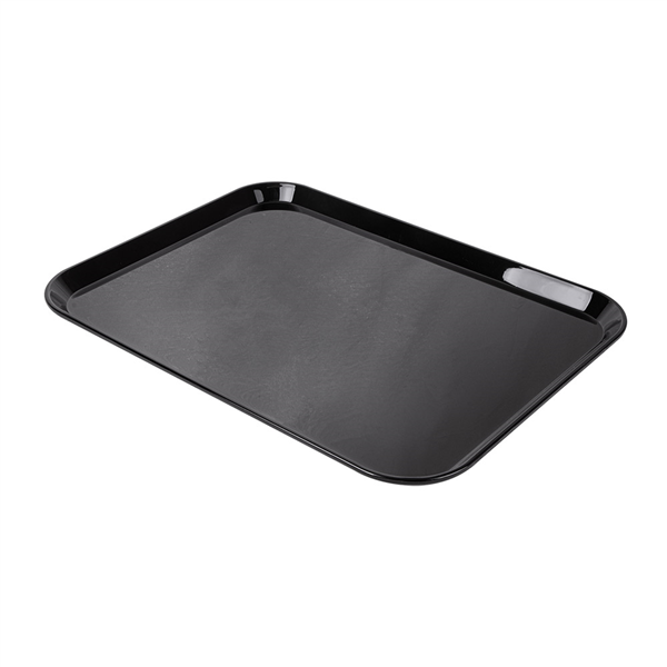 PLATEAU POUR COUPOLE  38x51 CM NOIR POLYCARBONATE (1 UNITÉ) - Garcia de Pou