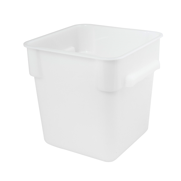 BAC ALIMENTAIRE 4 L 18x18x19 CM BLANC PP (1 UNITÉ) - Garcia de Pou