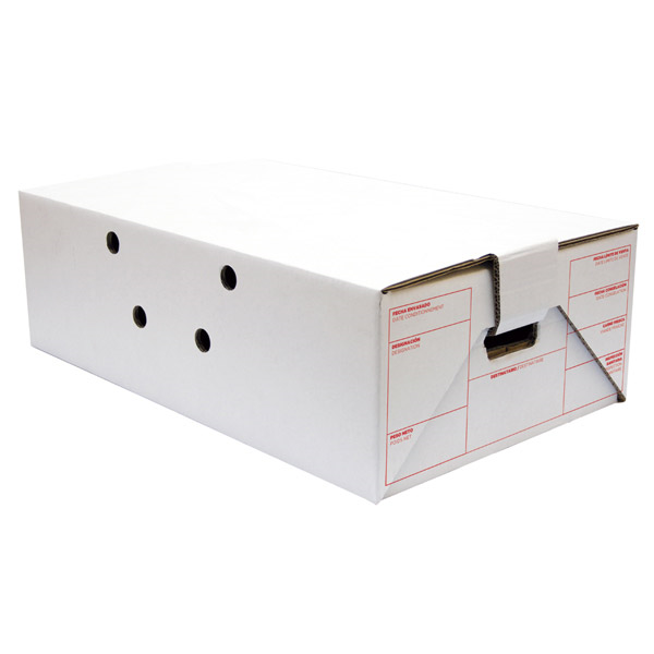 CARTONS DE TRANSPORT  59,5x37x19 CM BLANC CARTON (15 UNITÉ) - Garcia de Pou