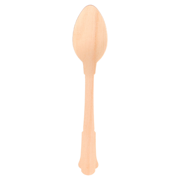 CUILLÈRES À CAFÉ "CLASSIC"  12 CM NATUREL BOIS (100 UNITÉ) - Garcia de Pou