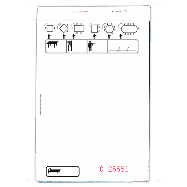 BLOCS COMMANDES STANDARD TRIPLI 50x3 FEUILLES  10x15 CM BLANC AUTOCOPIANT (100 UNITÉ) - Garcia de Pou