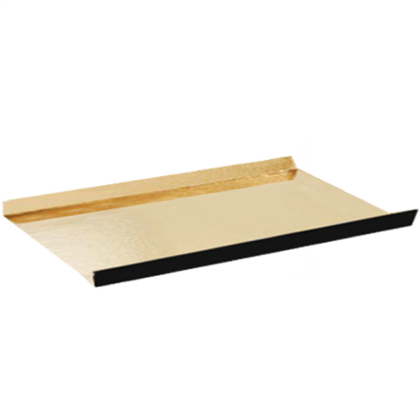 FONDS PLIÉS  380 G/M2 13x4,5+1,5 CM OR/NOIR CARTON (200 UNITÉ) - Garcia de Pou