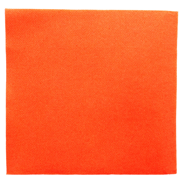 SERVIETTES ECOLABEL "DOUBLE POINT" 18 G/M2 39x39 CM ORANGE OUATE (1200 UNITÉ) - Garcia de Pou