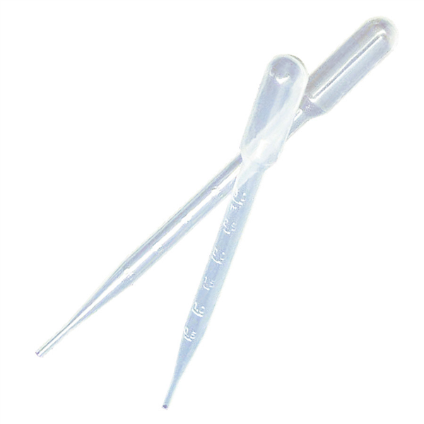 PIPETTES 3 ML 16 CM TRANSPARENT LDPE (1000 UNITÉ) - Garcia de Pou