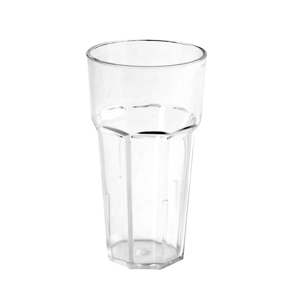 GOBELETS EMPILABLES 530 ML Ø 8,8/6,2x16 CM TRANSPARENT POLYCARBONATE (12 UNITÉ) - Garcia de Pou