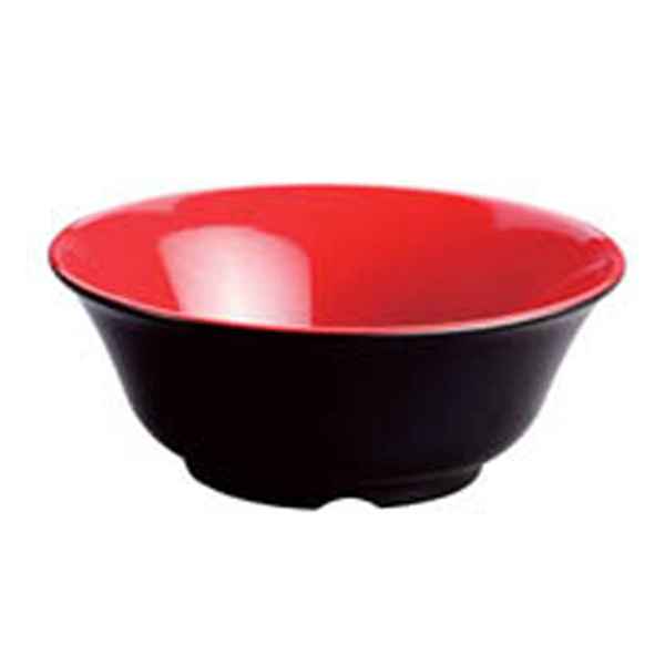 BOLS NOIR/ROUGE "ASAMI WARE"  Ø 25,4x10 CM MÉLAMINE (24 UNITÉ) - Garcia de Pou