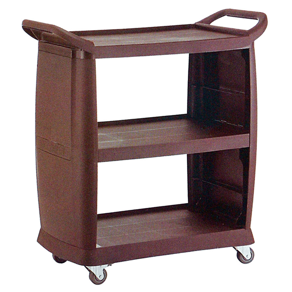 TROLLEY OUVERT 2 CÔTÉS  98x50,5x105 CM MARRON ABS (1 UNITÉ) - Garcia de Pou