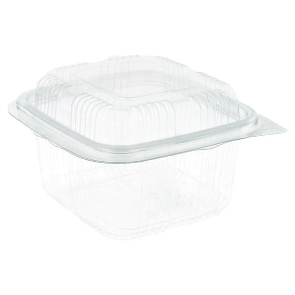 RÉCIPIENTS PÂTISSERIES + COUVERCLE 375 ML 11,3x12x7,4 CM TRANSPARENT RPET (700 UNITÉ) - Garcia de Pou