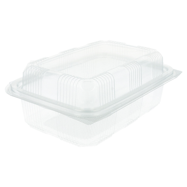 RÉCIPIENTS PÂTISSERIES + COUVERCLE 1 L 14,2x20,7x7,8 CM TRANSPARENT RPET (400 UNITÉ) - Garcia de Pou