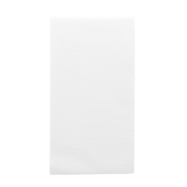 SERVIETTES PLIAGE 1/8  55 G/M2 40x40 CM BLANC AIRLAID (750 UNITÉ) - Garcia de Pou