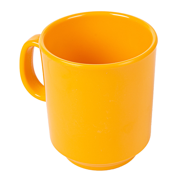 TASSES À CAFÉ 240 ML Ø 8x9 CM JAUNE MÉLAMINE (12 UNITÉ) - Garcia de Pou