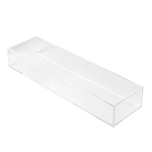 PLATEAU PRODUITS D"ACCUEIL  24x6,8x3,7 CM TRANSPARENT METACRYLATE (1 UNITÉ) - Garcia de Pou