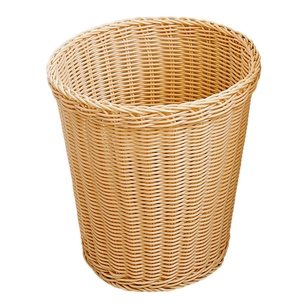 CORBEILLE CHAMBRES 10 L Ø 25x27 CM NATUREL PP (1 UNITÉ) - Garcia de Pou