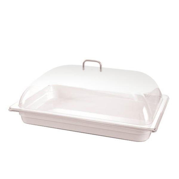 COUPOLE 1/1 GN  53,8x33,3x14,5 CM TRANSPARENT POLYCARBONATE (1 UNITÉ) - Garcia de Pou