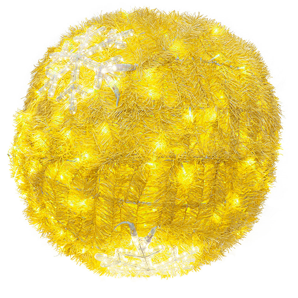 BOULE GÉANTE 240 LEDS  Ø 80 CM OR (1 UNITÉ) - Garcia de Pou