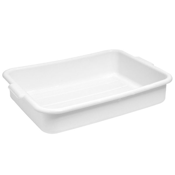 BAC MULTI-USAGES  54x39x12,7 CM BLANC PLASTIQUE (1 UNITÉ) - Garcia de Pou