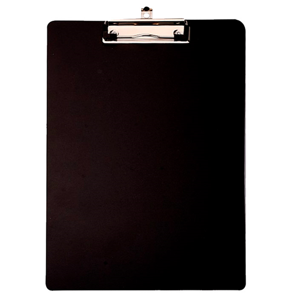 BASES RIGIDES AVEC CLIP POUR BLOCS COMMANDES  12x18 CM NOIR PP (12 UNITÉ) - Garcia de Pou