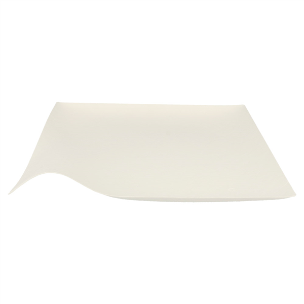 ASSIETTES KAKU XL "BIONIC"  24,6x4 CM BLANC BAGASSE (100 UNITÉ) - Garcia de Pou