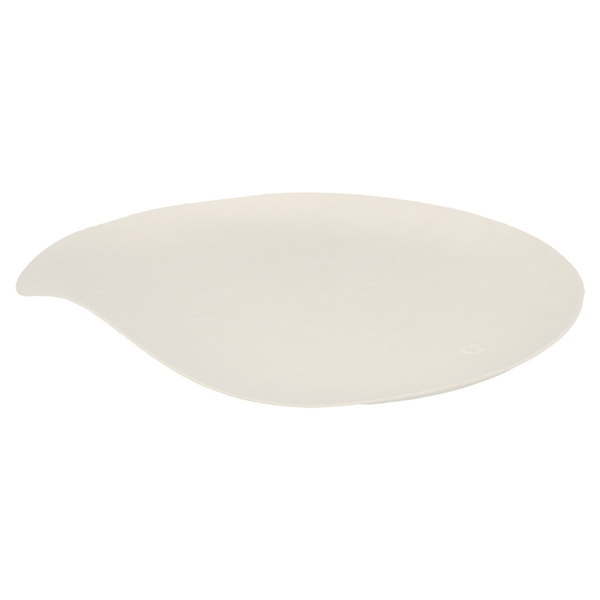 ASSIETTES MARU M "BIONIC"  Ø 16,5x2,4 CM BLANC BAGASSE (200 UNITÉ) - Garcia de Pou