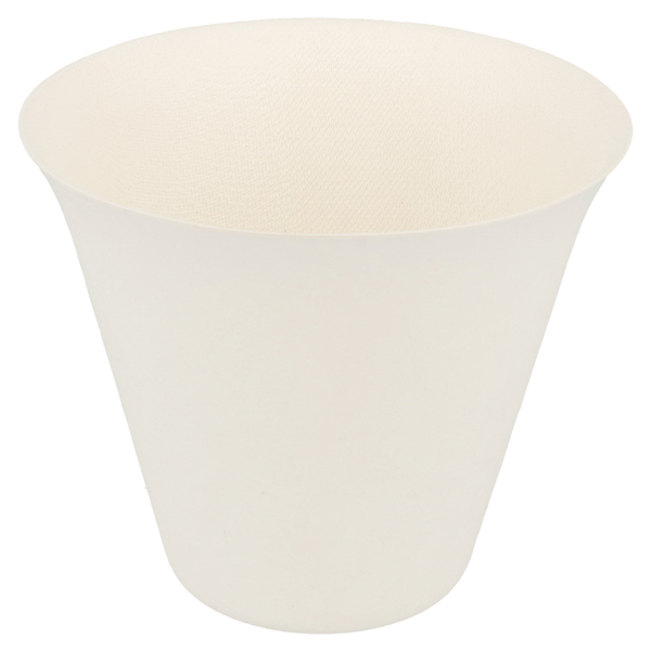 GOBELETS TUMBLER "BIONIC" 335 ML Ø 9,9x8,5 CM BLANC BAGASSE (200 UNITÉ) - Garcia de Pou