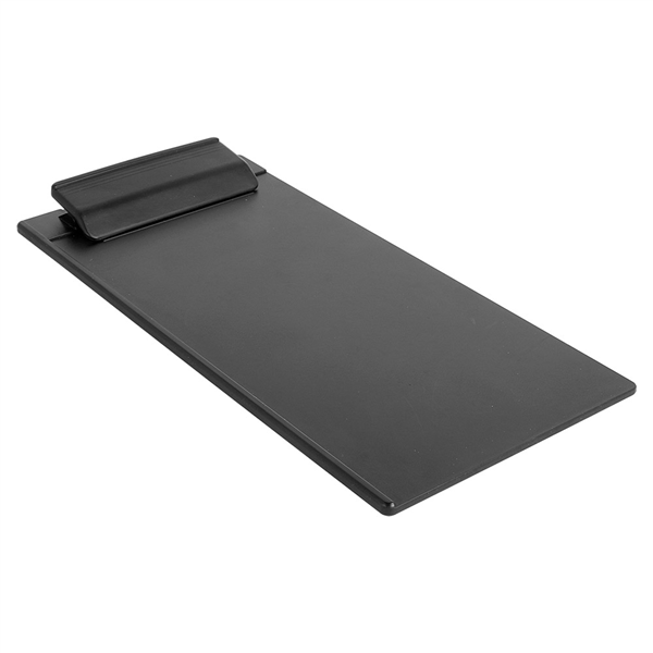 SUPPORTS POUR SIGNATURE FACTURE/CARTE  11,5x23,5 CM NOIR ABS (12 UNITÉ) - Garcia de Pou