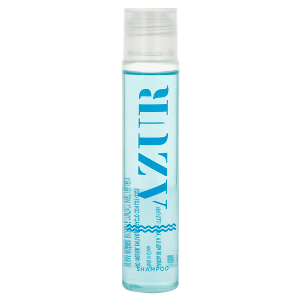 FLACONS SHAMPOOING "AZUR" 40 ML 11,8 CM TRANSPARENT PLASTIQUE (300 UNITÉ) - Garcia de Pou