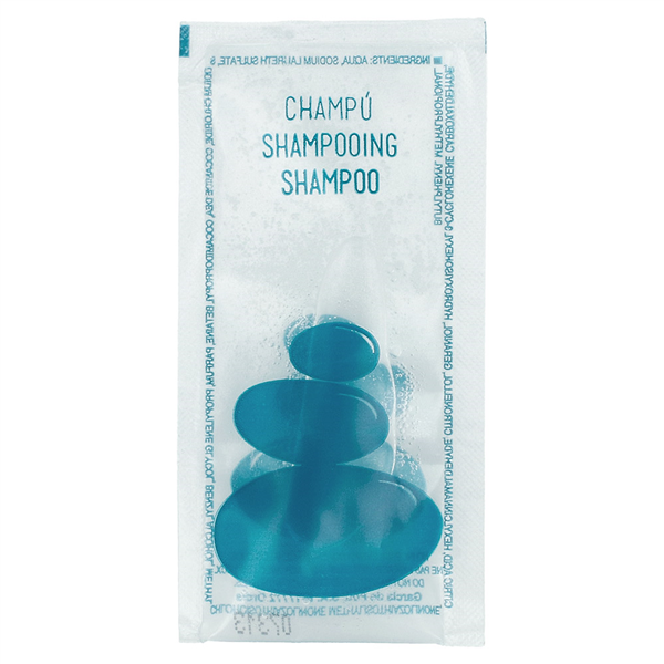 SACHETS SHAMPOOING "THERAPY" 10 ML 10x5 CM TRANSPARENT PET (1000 UNITÉ) - Garcia de Pou