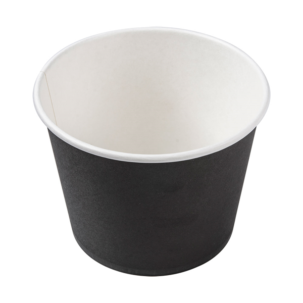 POTS 1000 ML 300 + 18 PE G/M2 Ø13,5x10,4 CM NOIR CARTON (500 UNITÉ) - Garcia de Pou