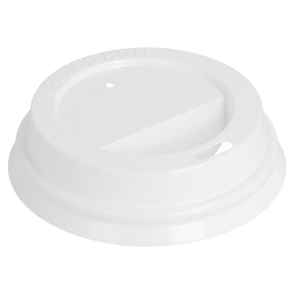 COUVERCLES HAUTS POUR GOBELETS 180 ML  BLANC PS (1000 UNITÉ) - Garcia de Pou