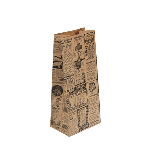 SACS SOS SANS ANSES "TIMES" 70 G/M2 15+10x32 CM NATUREL KRAFT (1000 UNITÉ) - Garcia de Pou