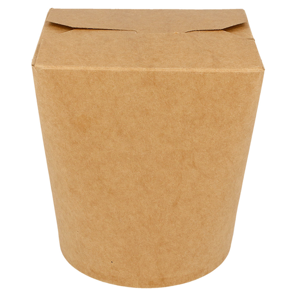 RÉCIPIENTS MULTIUSAGES MICRO-ONDABLES 960 ML 275 + 25 PE G/M2 Ø9x10,8 CM NATUREL KRAFT (50 UNITÉ) - Garcia de Pou