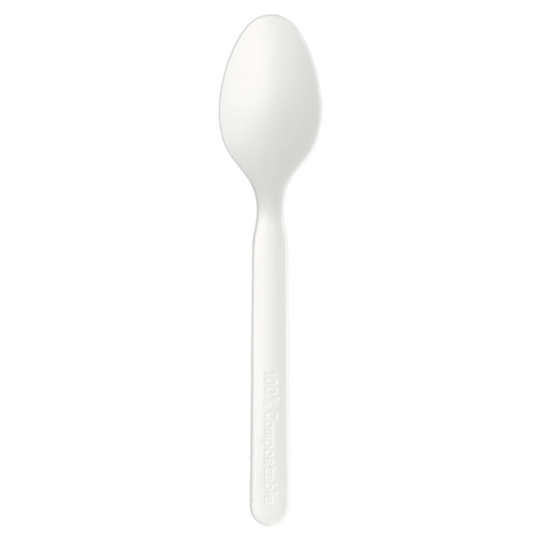 CUILLÈRES  16 CM BLANC CPLA (1000 UNITÉ) - Garcia de Pou