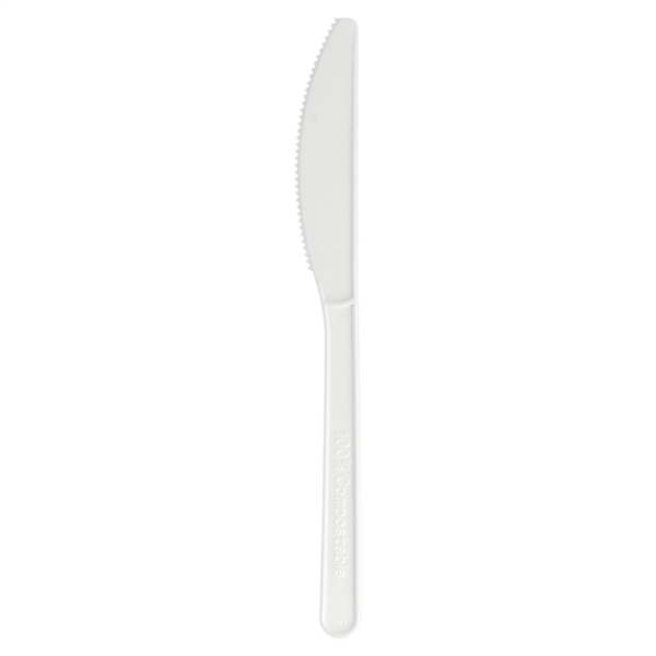 COUTEAUX  18 CM BLANC CPLA (1000 UNITÉ) - Garcia de Pou