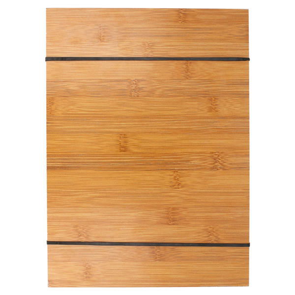 PLANCHE PORTE MENU AVEC ÉLASTIQUES  22,9x31,8x0,4 CM NATUREL BAMBOU (1 UNITÉ) - Garcia de Pou