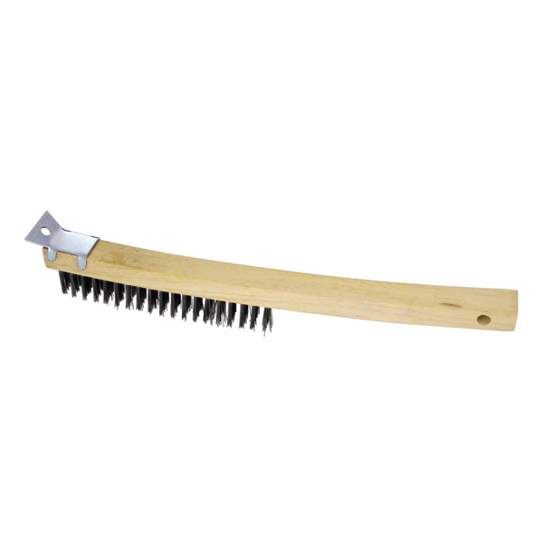 BROSSE AVEC RACLETTE  35,5x2,5x4,8 CM FIL METALLIQUE (1 UNITÉ) - Garcia de Pou