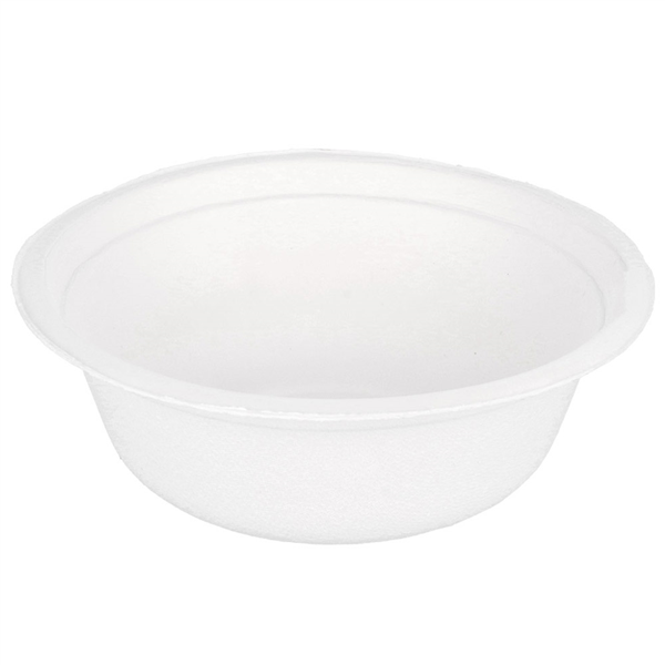 SALADIERS "BIONIC" 950 ML Ø 17,5x6,7 CM BLANC BAGASSE (600 UNITÉ) - Garcia de Pou