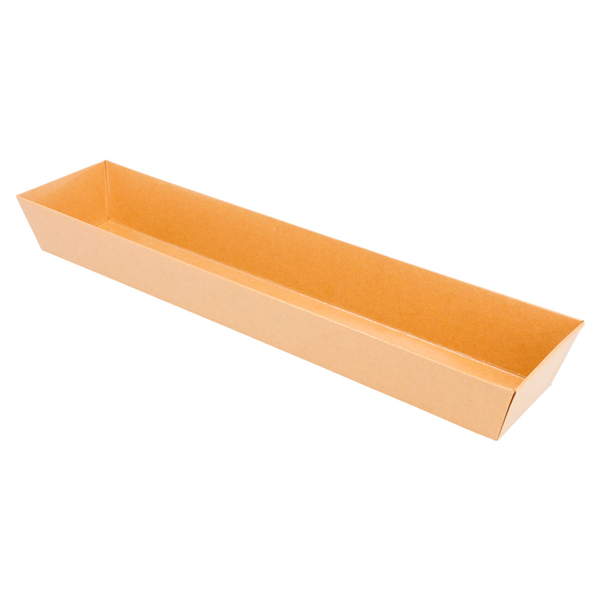 BARQUETTES  250 + 12,5 PE G/M2 30x6,5x3,5 CM NATUREL KRAFT (1000 UNITÉ) - Garcia de Pou