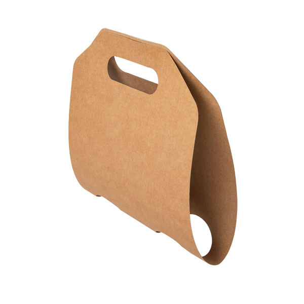 PORTE-GOBELETS, 2 GOBELETS  275 G/M2 46,5x22,5 CM NATUREL KRAFT (400 UNITÉ) - Garcia de Pou