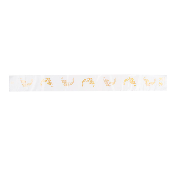 BANDES SANITAIRES WC "TOUCH OF CHARM"  43x4,5 CM BLANC LDPE (1000 UNITÉ) - Garcia de Pou