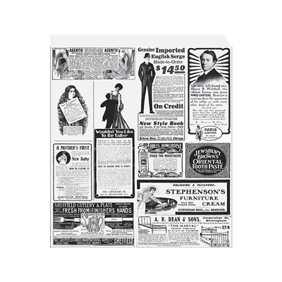 PAPIER INGRAISSABLES OUVERT 2 CÔTÉS FAST FOOD PFAS FREE "TIMES" 35 G/M2 23x25,5 CM BLANC PARCH.INGRAISSABLE (500 UNITÉ)