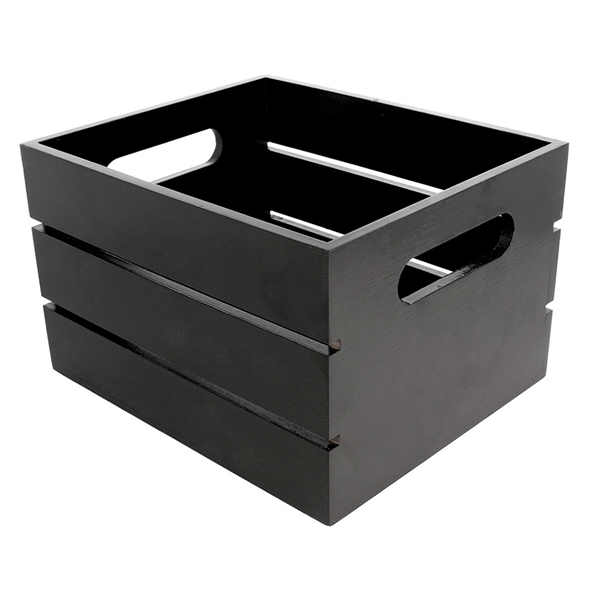 CAISSE PRESENTOIR  19x16x12 CM NOIR BAMBOU (1 UNITÉ) - Garcia de Pou