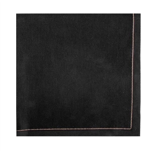 SERVIETTES P. 1/4 "COOL-COTTON" 140 G/M2 40x40 CM NOIR COTON (100 UNITÉ) - Garcia de Pou