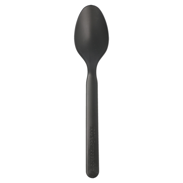 CUILLÈRES  16 CM NOIR CPLA (1000 UNITÉ) - Garcia de Pou