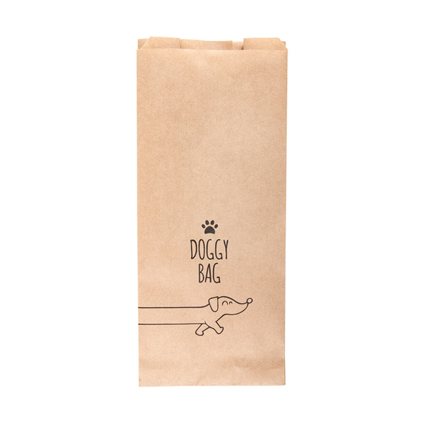 SACS "DOGGY BAG"  70 G/M2 14+8x32 CM NATUREL PARCH.INGRAISSABLE (100 UNITÉ) - Garcia de Pou