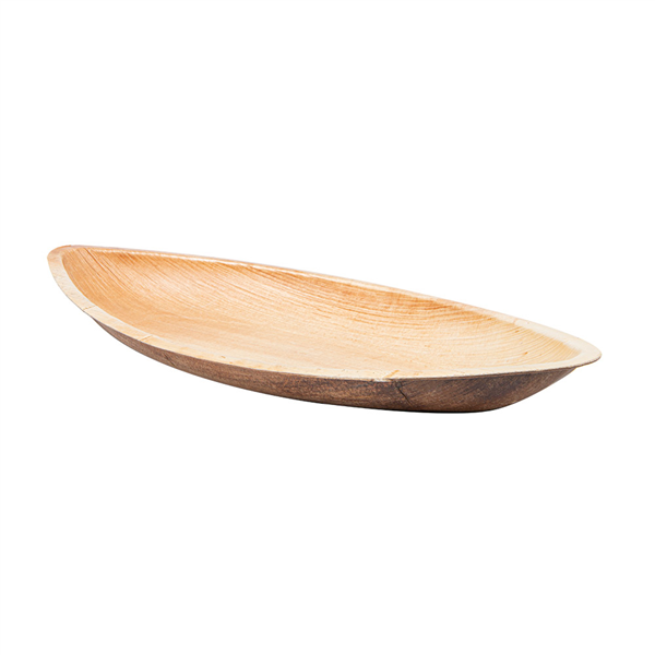 BARQUETTES PIROGUE "ARECA"  30x13x2,5 CM NATUREL ARECA (200 UNITÉ) - Garcia de Pou